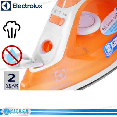 ELECTROLUX เตารีดไอน้ำอิเลคโทรลักซ์ 1600 วัตต์ รุ่น ESI4007 สีส้ม ส่งฟรีทั่วไทย