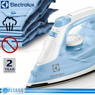 ELECTROLUX เตารีดไอน้ำอิเลคโทรลักซ์ 1600 วัตต์ รุ่น ESI4017 สีฟ้า (ส่งฟรีทั่วไทย)