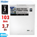 HAIER 3.7 A solid cap freezer HCF-108 H-2 A