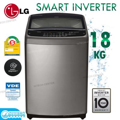 LG เครื่องซักผ้าฝาบน 18 กก. รุ่น T2518VSAS