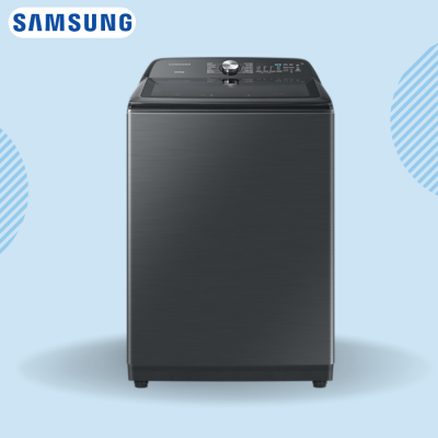 SAMSUNG เครื่องซักผ้าฝาบน ซัมซุง 19 กิโล รุ่น WA19A8376GV/ST อินเวอร์เตอร์ ส่งฟรีทั่วไทย