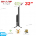 SHARP LED DIGITAL TV 32 นิ้ว 2T-C32CC1X (รับประกันศูนย์)