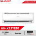 SHARP แอร์ติดผนัง ชาร์ป ระบบInverter ขนาด 12500 BTU รุ่น AH-X13YEBE ส่งฟรีทั่วไทย