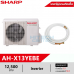 SHARP แอร์ติดผนัง ชาร์ป ระบบInverter ขนาด 12500 BTU รุ่น AH-X13YEBE ส่งฟรีทั่วไทย