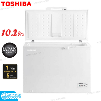 TOSHIBA ตู้แช่เย็น และ ตู้แช่แข็ง 2ระบบ 10.2คิว รุ่น CR-A295K