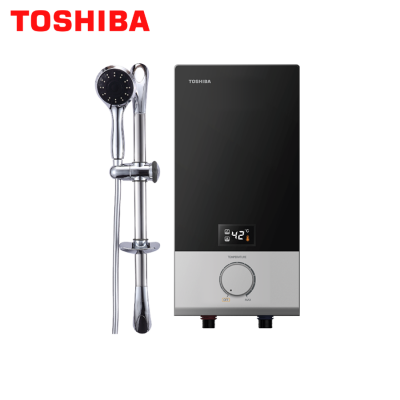 TOSHIBA เครื่องทำน้ำอุ่นระบบดิจิตอล 4500 วัตต์  รุ่น DSK45ES5KB สีดำ