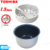 TOSHIBA หม้อหุงข้าวโตชิบ้าอุ่นทิพย์ 1.8ลิตร RC-T18JH(W)