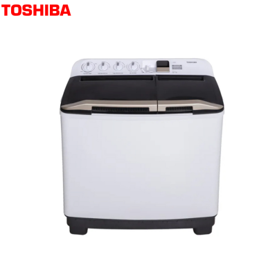 TOSHIBA เครื่องซักผ้าฝาบนโตชิบ้า 2 ถัง 11 กก. VH-H120WT